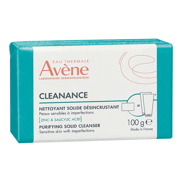 Limpiador Facial Cleanance Purificante Solid Avène