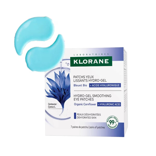 Parches de Hidrogel para Ojos con Aciano Orgánico Klorane