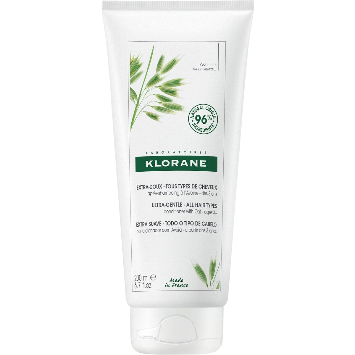 Acondicionador Extra Suave de Avena Klorane