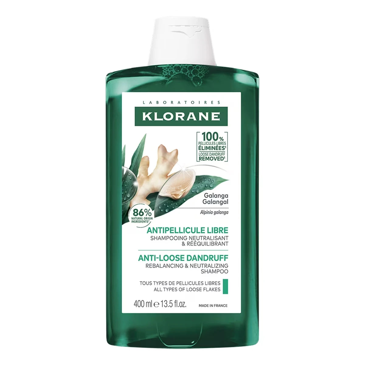 Shampoo Equilibrante al Galanga 400 ml Klorane