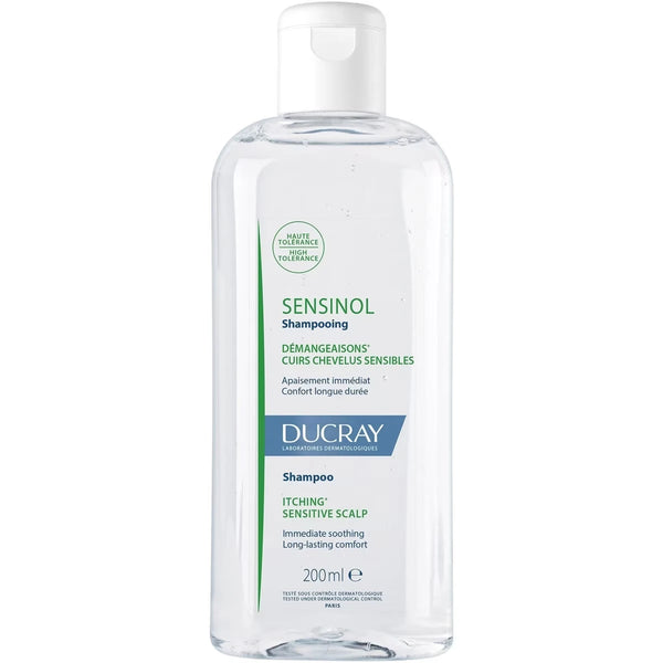Shampoo Sensinol para Cuero Cabelludo Sensible Ducray