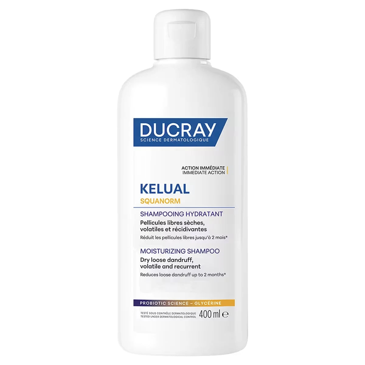 Shampoo Kelual Squanorm para Cuero Cabelludo Graso Ducray