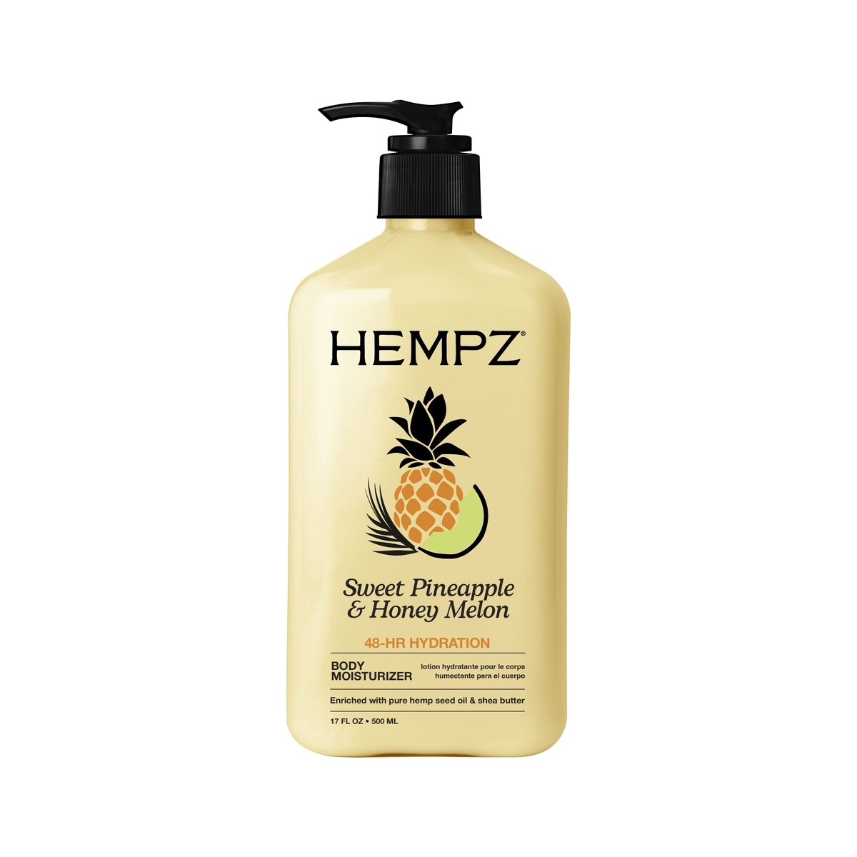 Hidratante Corporal Piña Dulce y Melón Miel Hempz