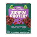 Barras Crujientes Chocolate Negro y Almendra Simply Protein