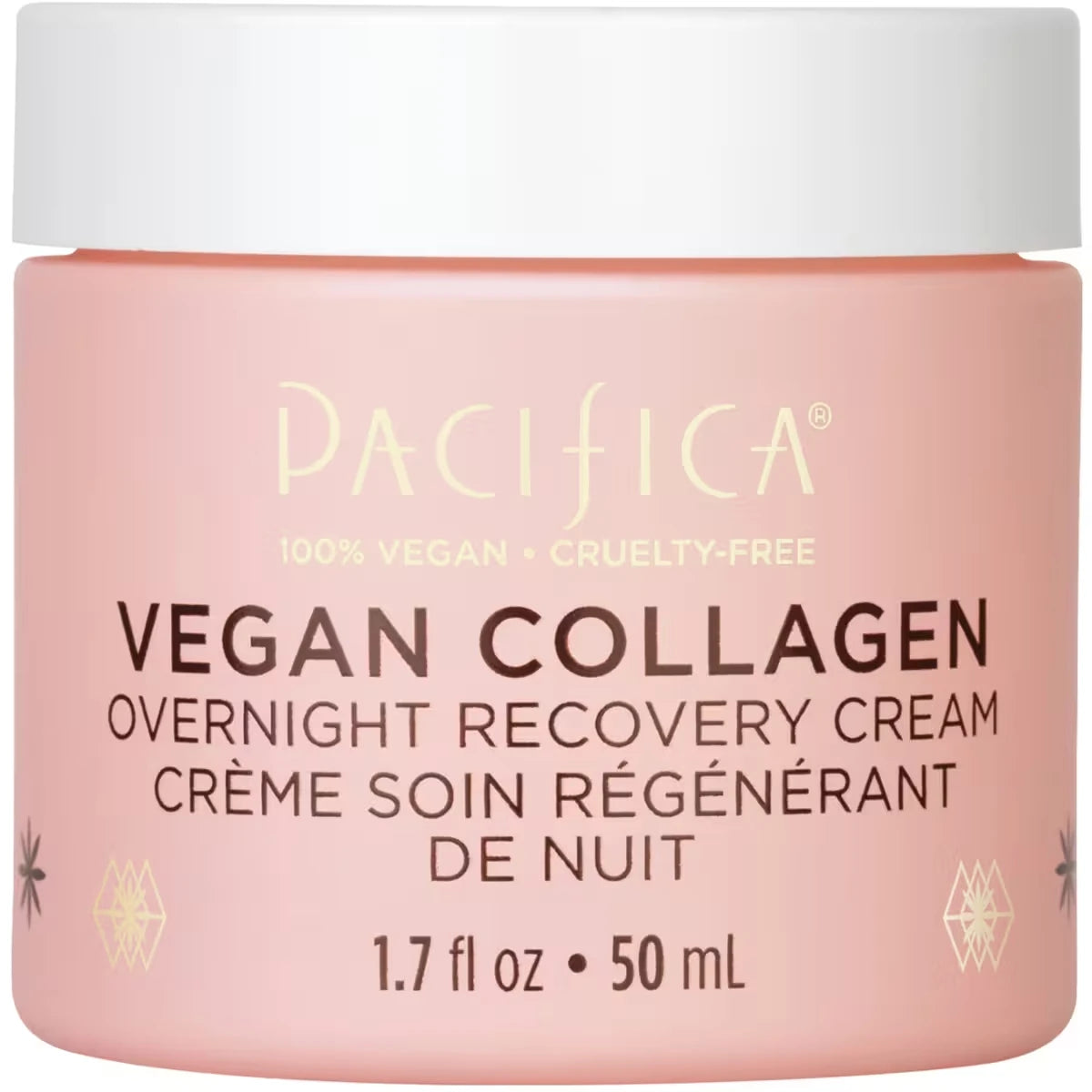 Crema Recuperadora de Noche con Proteína de Colágeno Vegano Pacifica Beauty