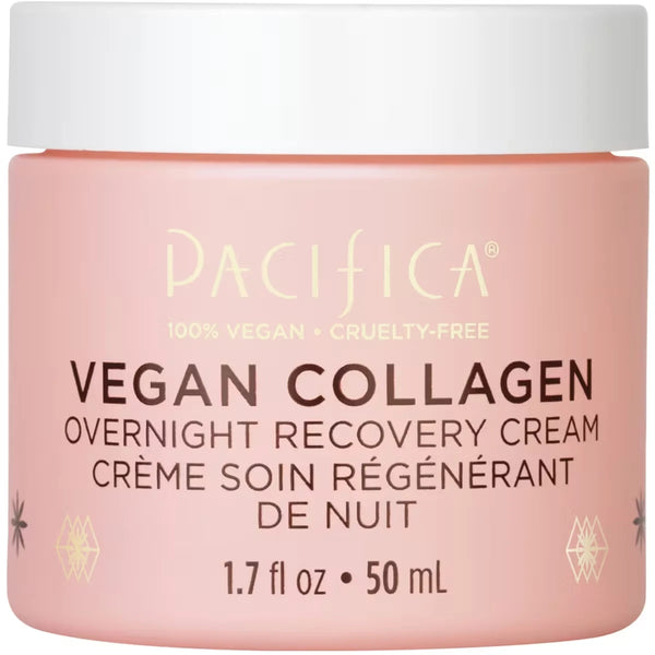 Crema Recuperadora de Noche con Proteína de Colágeno Vegano Pacifica Beauty