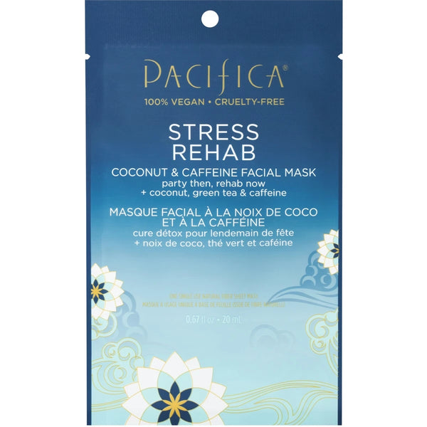Mascarilla Facial Stress Rehab Coco y Cafeína Pacifica Beauty
