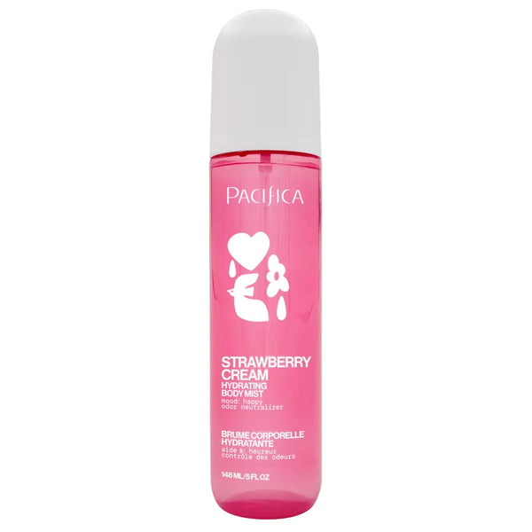 Fragancia Hydrating Bruma Corporal Strawberry Crema Pacifica Beauty