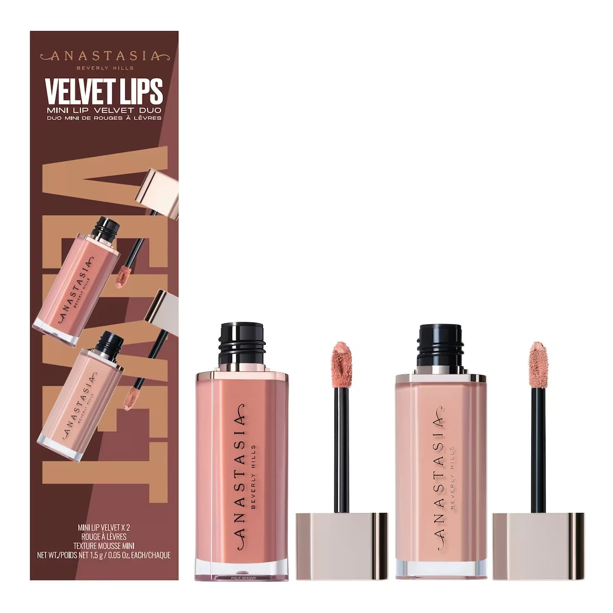 Dúo Mini Labiales Velvet Anastasia Beverly Hills