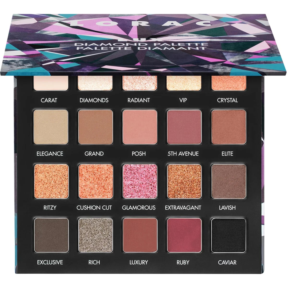 Paleta de Sombras LUX Diamond Lorac