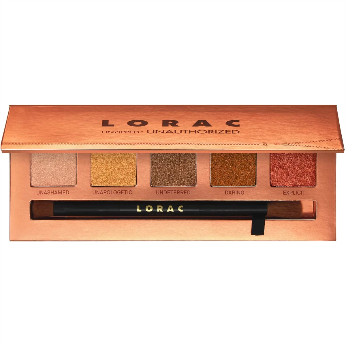 Paleta de Sombras Unzipped Unauthorized 5 tonos Lorac