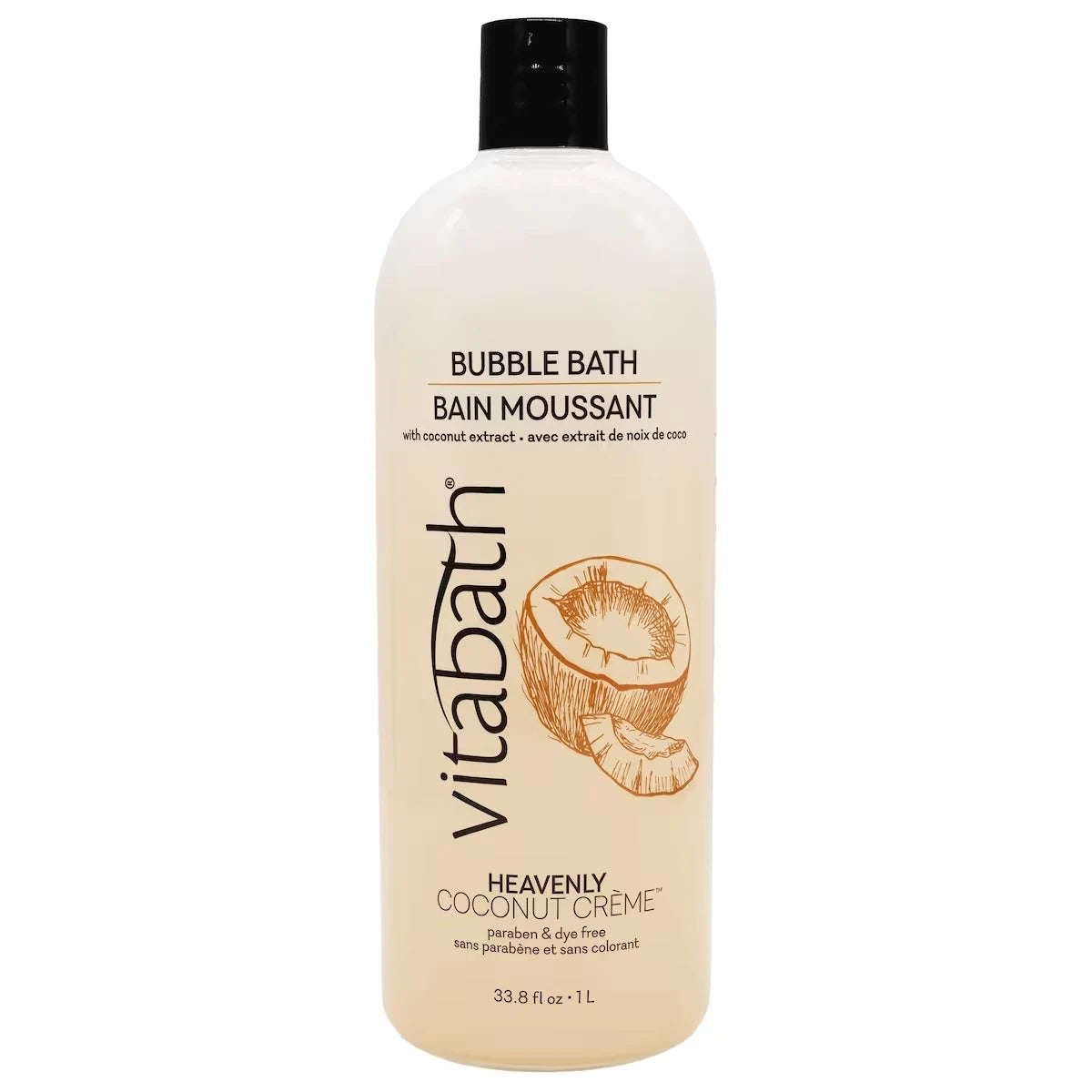 Baño de Espuma Crema de Coco sin Parabenos Vitabath