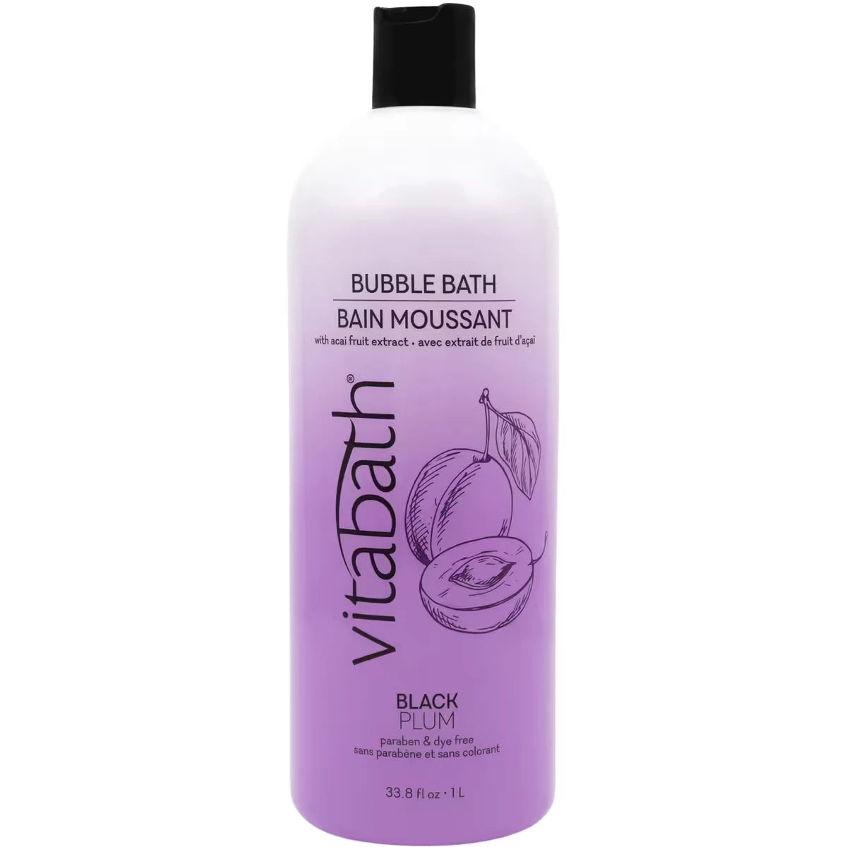 Black Plum Baño De Burbujas Vitabath