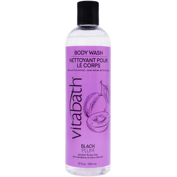 Gel de Ducha Black Plum Limpiador para el Cuerpo Vitabath