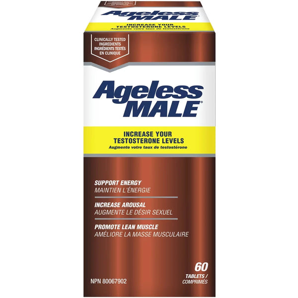 Suplemento para Hombre 60 Comprimidos Ageless Male
