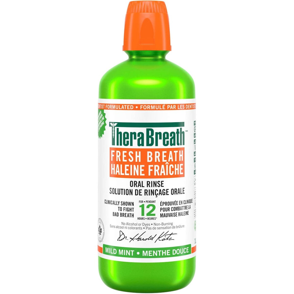 Enjuague Bucal Aliento Fresco Menta Suave 1 L TheraBreath