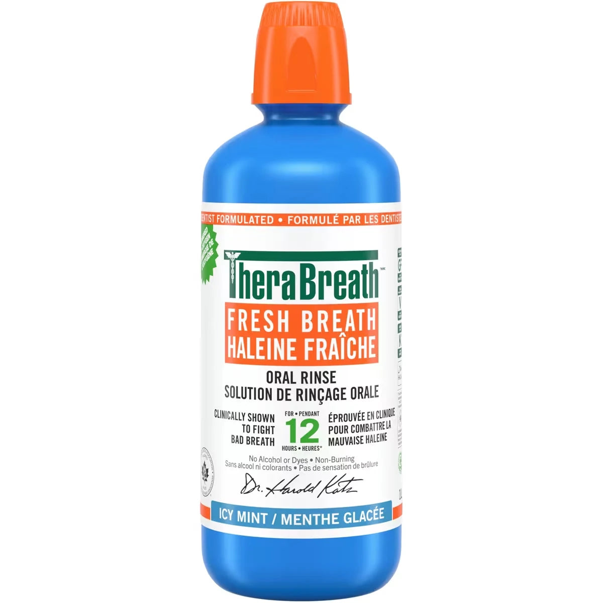Enjuague Bucal Menta Helada 1 L TheraBreath