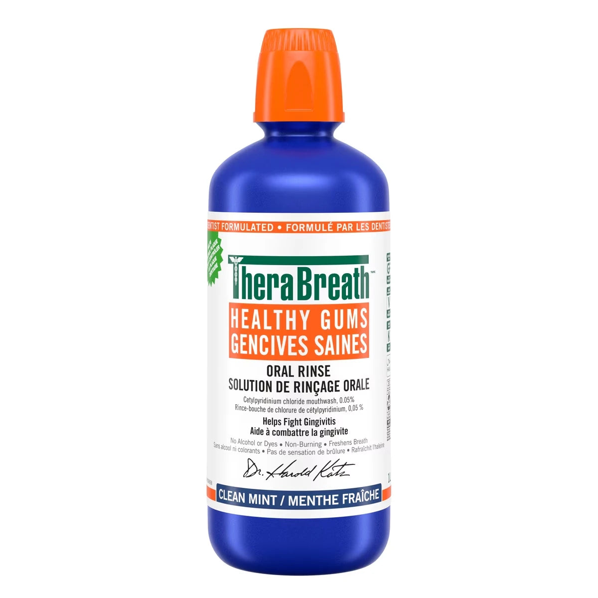 Enjuague Bucal Encías Menta Fresca 1 L TheraBreath