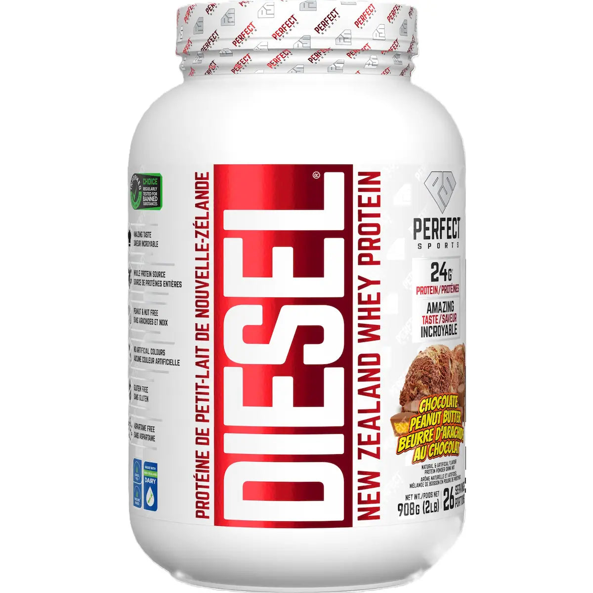 Proteína en Polvo de Proteína de Suero Diesel Perfect Sports