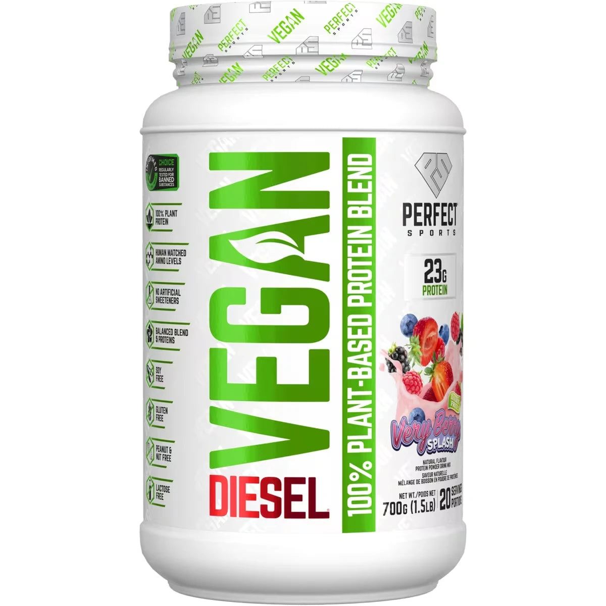 Proteína en Polvo Diesel Vegan Perfect Sports