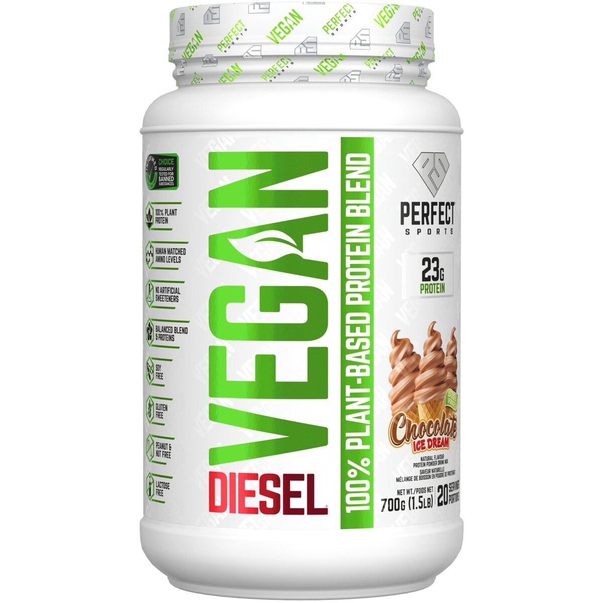 Chocolate Diesel Vegan Perfect Sports