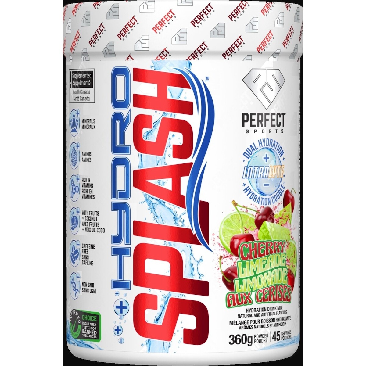 Mezcla de Hidratación Deportiva Hydro-Splash Perfect Sports