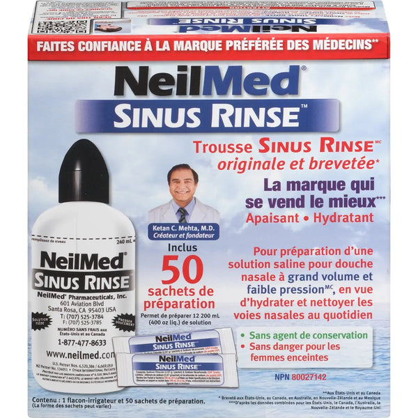 Kit de Enjuague Nasal Sinus Rinse Neilmed