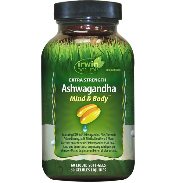 Suplemento de Ashwagandha Extra Fuerte Irwin
