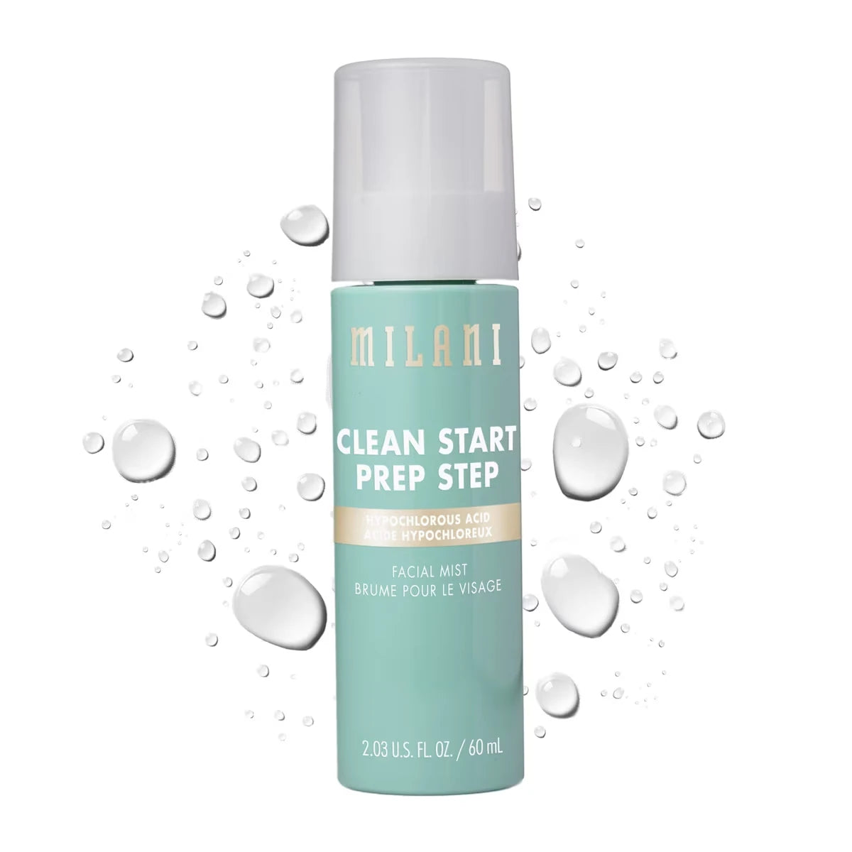 Limpiador Facial en Bruma Clean Start Prep Step Ácido Hipocloroso Milani