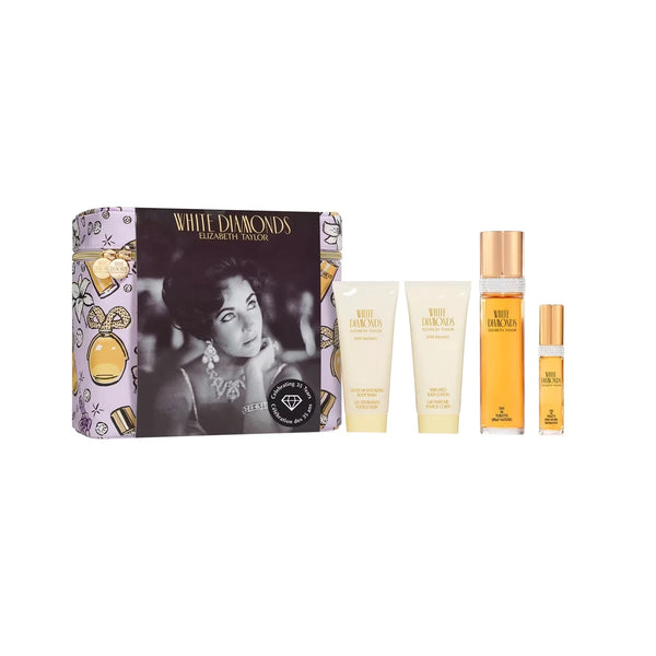 Set de Regalo Perfumado White Diamonds 4 Piezas Elizabeth Arden