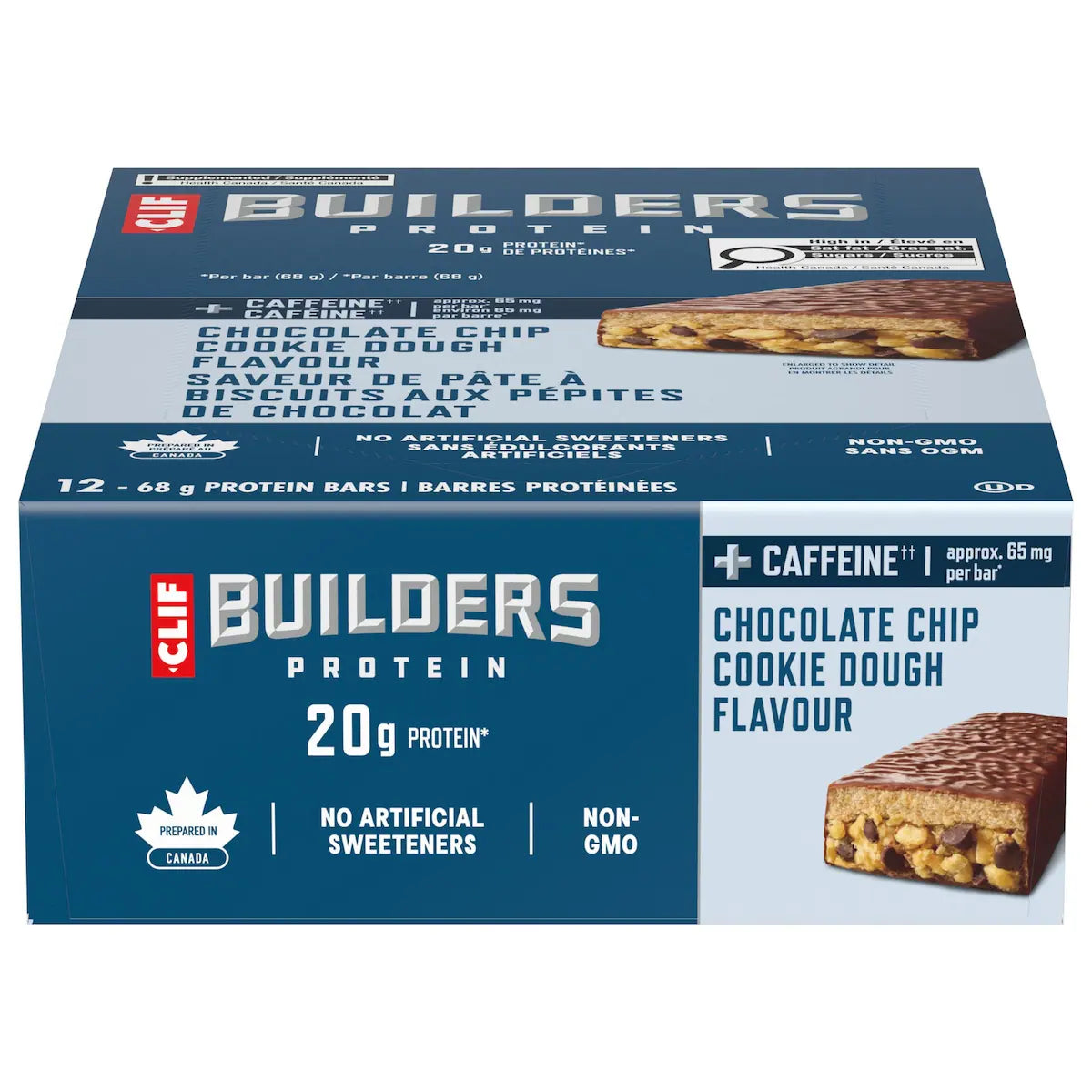 Barra Proteica Masa de Galleta con Trozos de Chocolate Clif