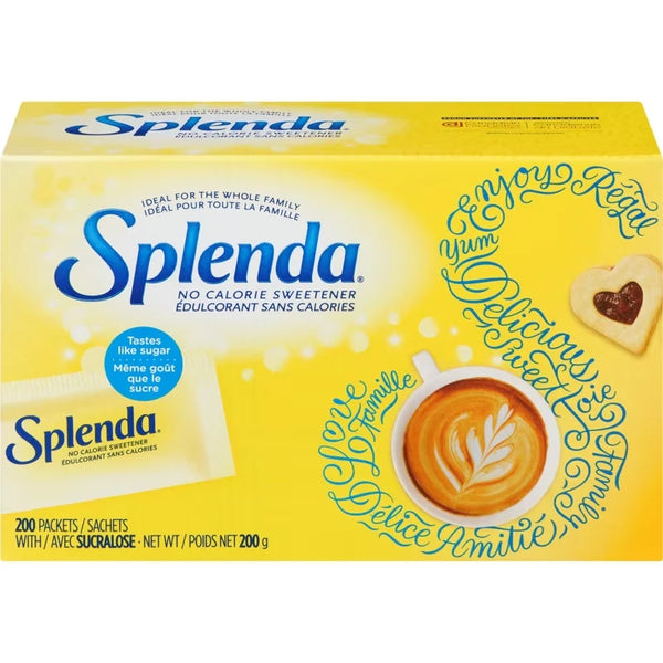 Endulzante sin Calorías en Sobres Splenda