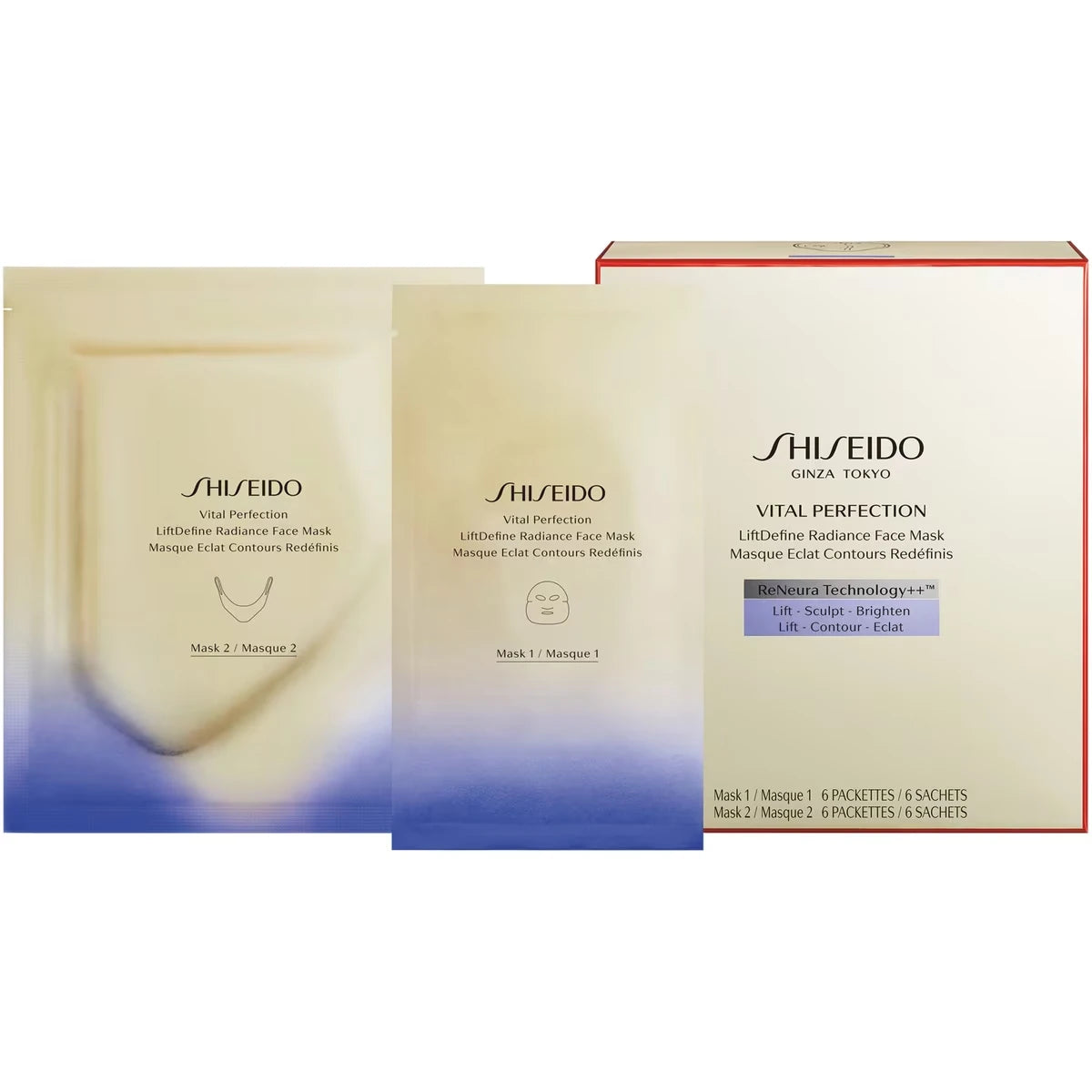 Mascarilla Facial Vital Perfection LiftDefine Luminosidad Shiseido