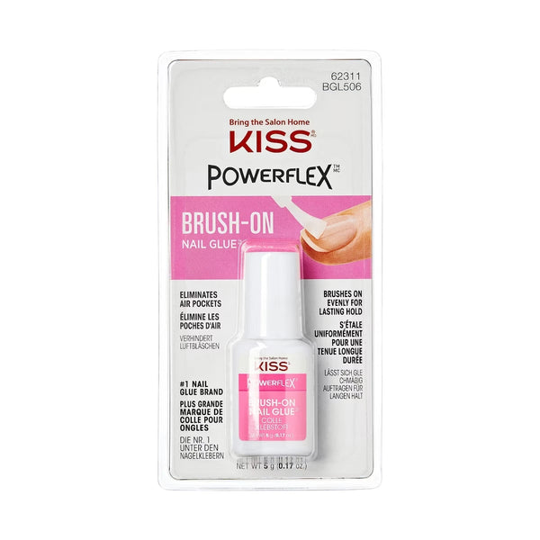 Pegamento para Uñas PowerFlex con Pincel Kiss