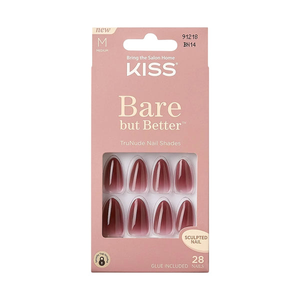 Uñas Postizas Bare But Better Kiss