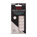 Uñas Postizas de Gel Decoradas Salon X-Tend LED 34 un Kiss