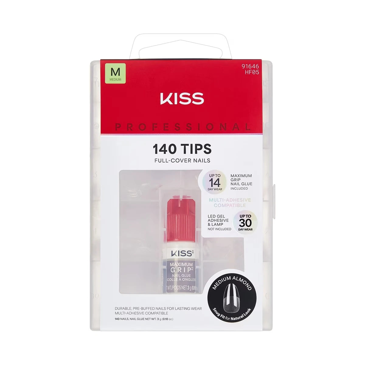 140 Uñas Kiss