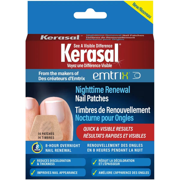 Parches Nocturnos para Uñas Kerasal