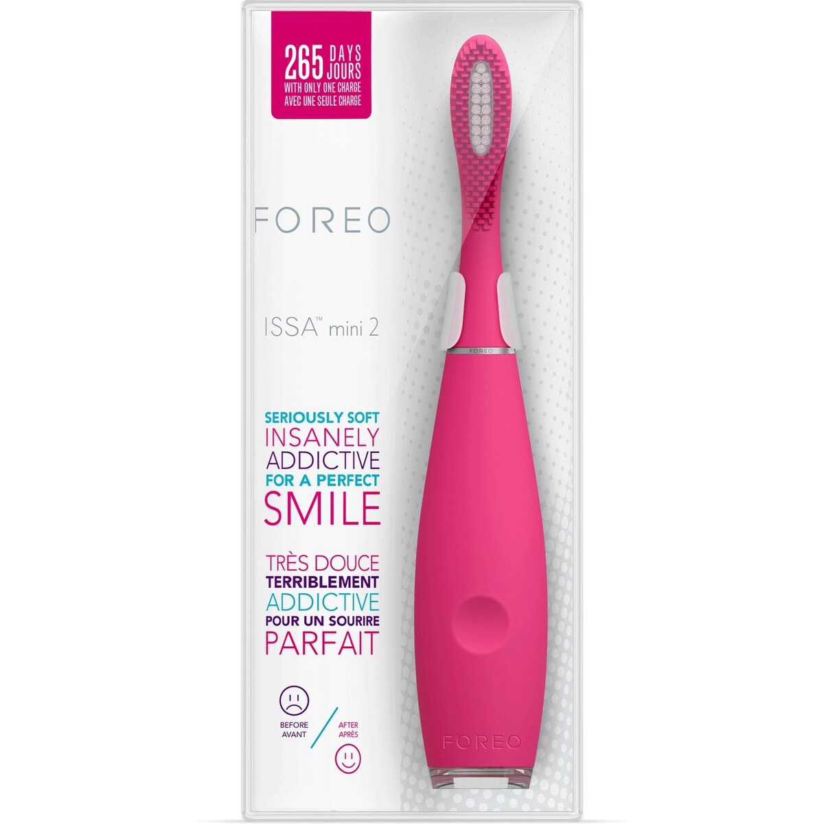 Cepillo de Dientes Eléctrico ISSA Mini 2 Frutilla Silvestre Foreo
