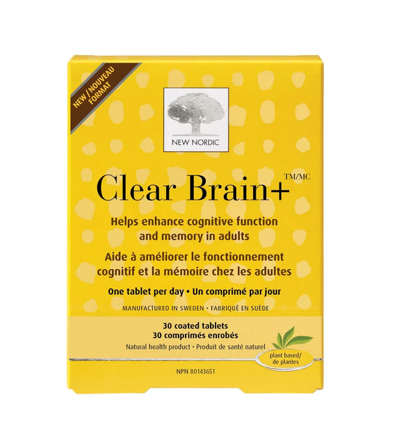 Suplemento Clear Brain New Nordic