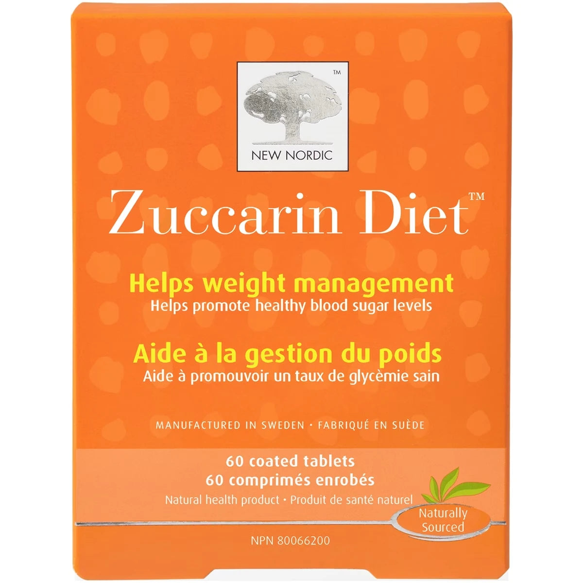Suplemento Zuccarin Diet New Nordic