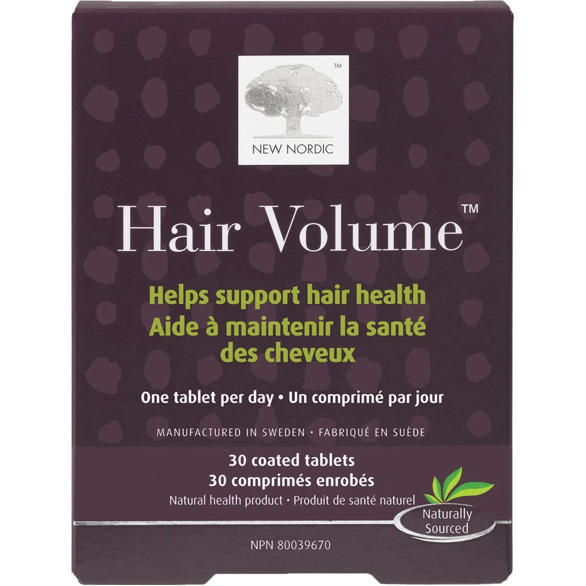 Suplemento Hair Volume New Nordic