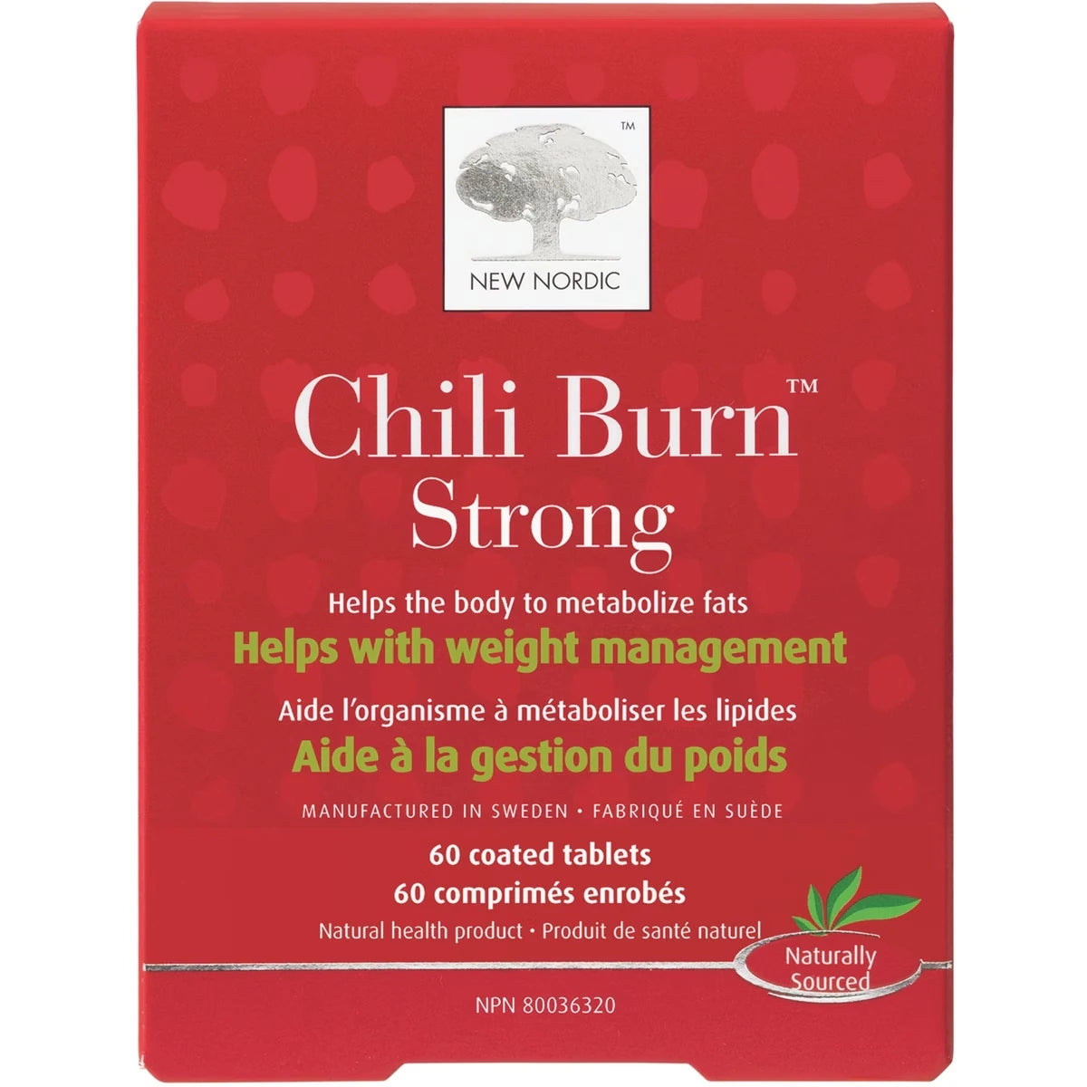Suplemento Chili Burn New Nordic