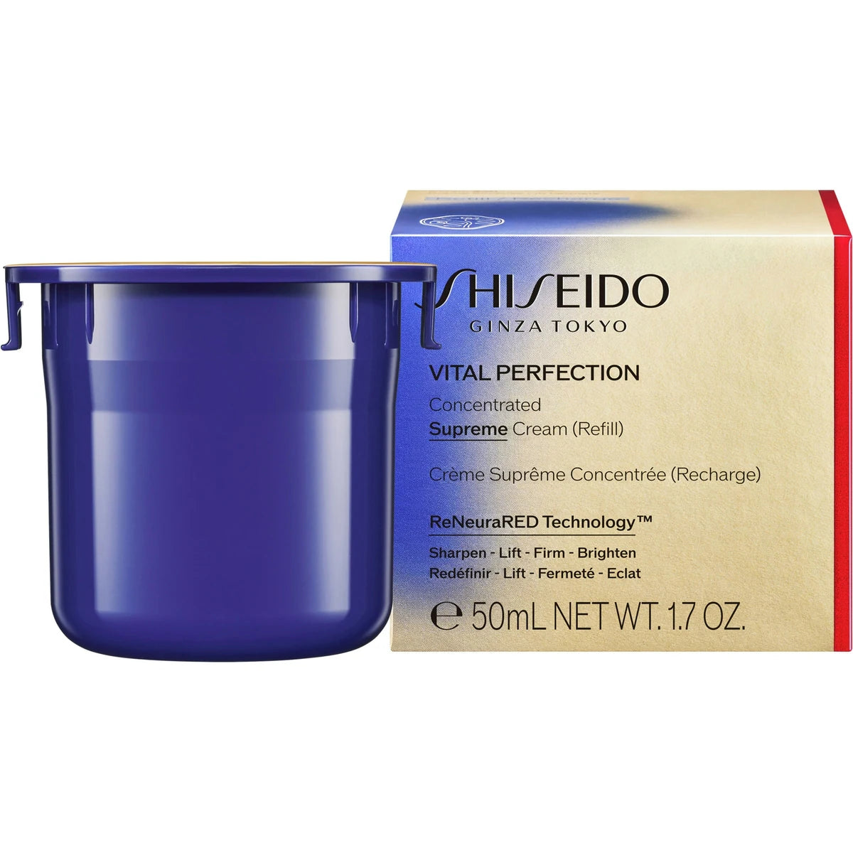 Crema Facial Vital Perfection Suprema Concentrada Repuesto Shiseido
