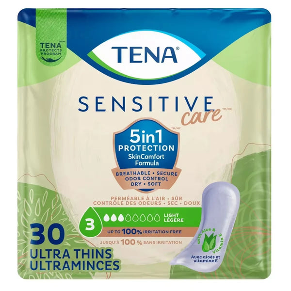 Toallas para Incontinencia Ultrafinas Sensitive Care Tena