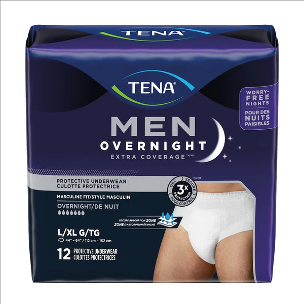 Ropa Interior Absorbente Nocturna para Hombre Tena