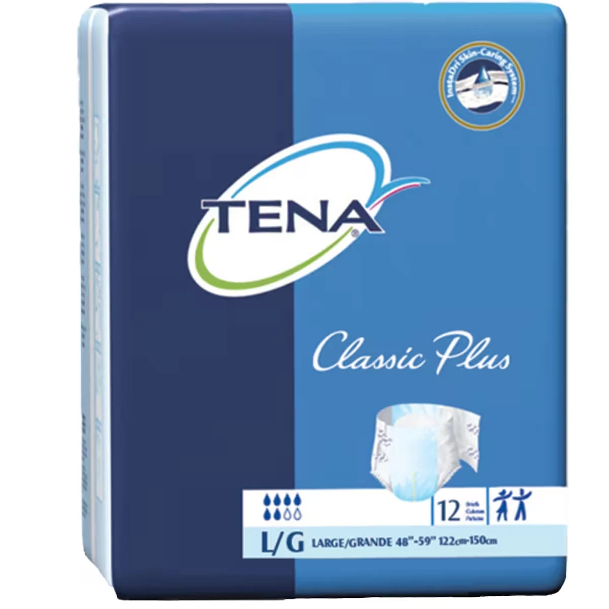 Ropa Interior Classic Plus Absorción Alta Grande Azul Tena