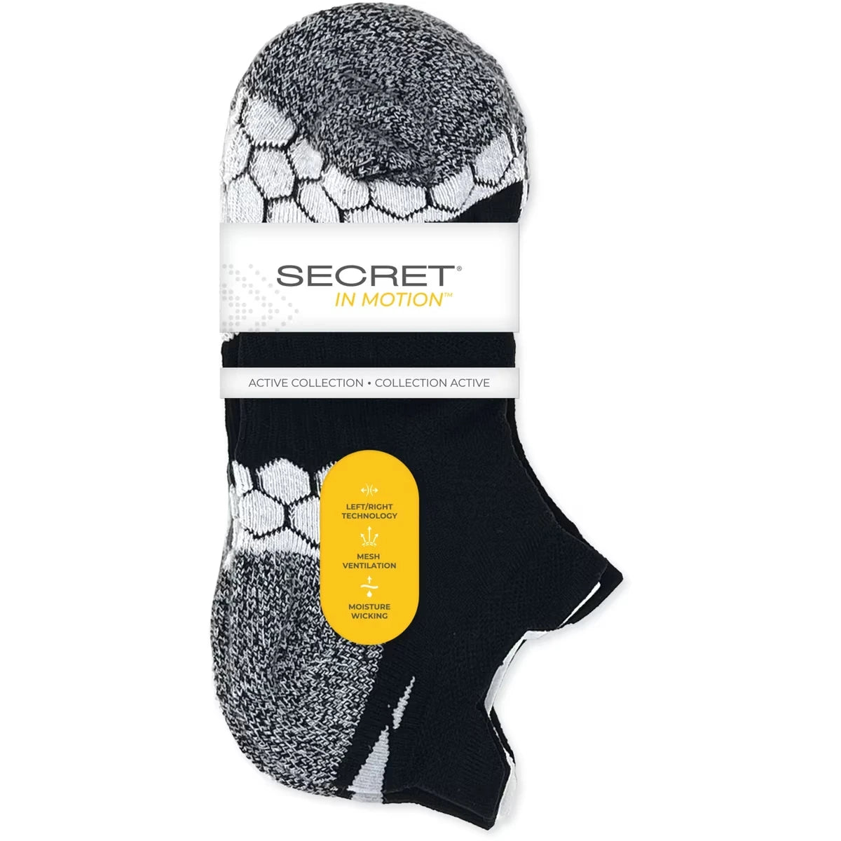 Calcetines Invisibles InMotion Doble Lengüeta Talla Única Secret