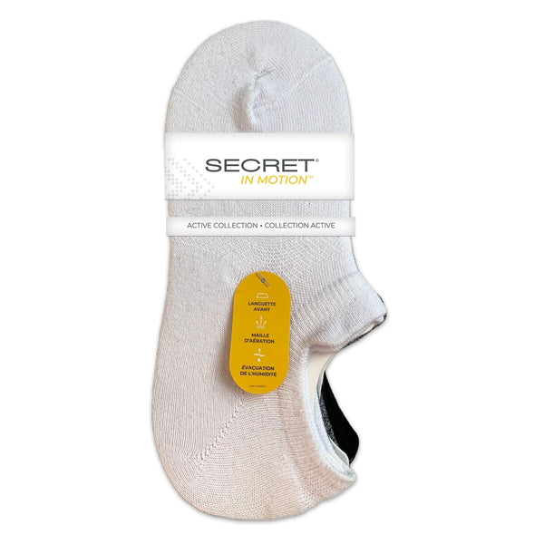 Calcetines Invisibles Ultra Bajos con Lengüeta Mujer 3 Pares Secret