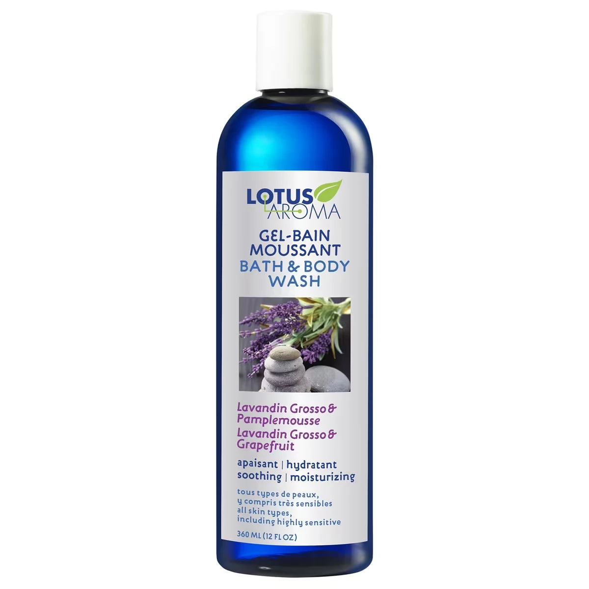 Gel de Baño Espumoso Lavanda Grosso y Pomelo Lotus Aroma